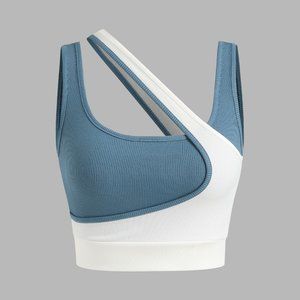 Cider asymmetrical cropped tank top size small